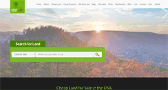 Desktop Screenshot of cheaplands.com